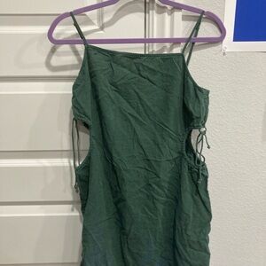 Aerie Forest Green Sleeveless Top